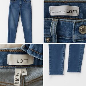 LOFT Classic Blue Jeans